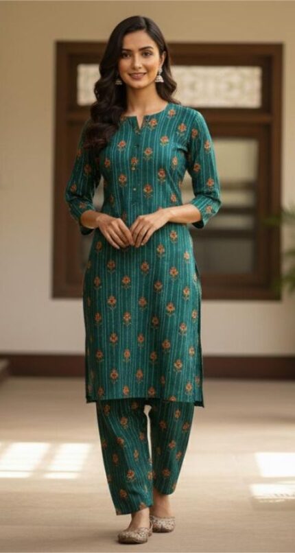 Zari Khaddar - Unstitched 2pcs - D1058