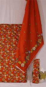 Silk Karandi - Unstitched 3pcs - D324