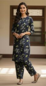 Zari Khaddar - Unstitched 2pcs - D1062