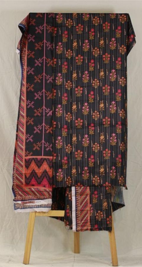 Digital Linen - Unstitched 3pcs - D8692