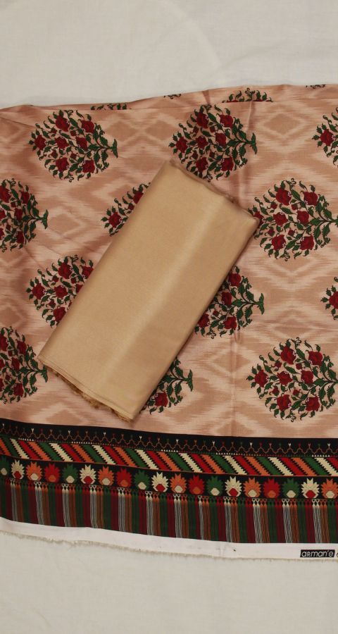 Hareem Wool - Marina Unstitched 2pcs - D7038