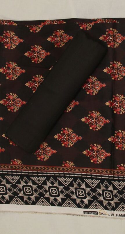 Hareem Wool - Marina Unstitched 2pcs - D7039