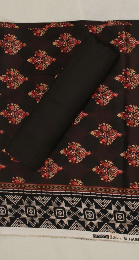 Hareem Wool - Marina Unstitched 2pcs - D7039