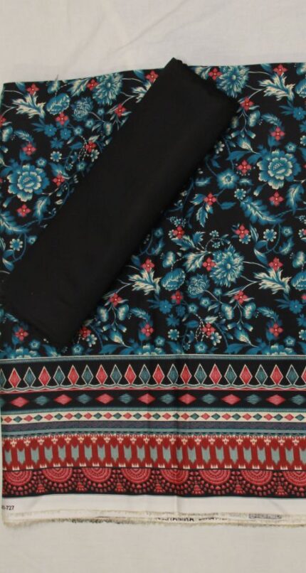 Hareem Wool - Marina Unstitched 2pcs - D7041