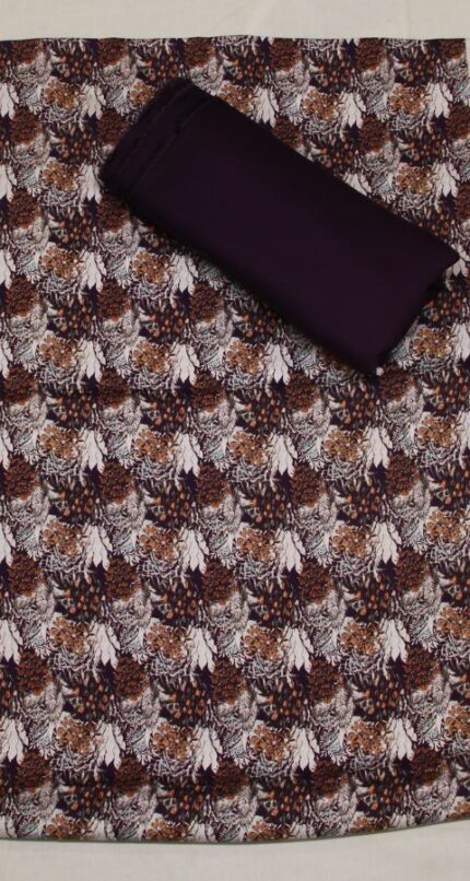 Hareem Wool - Marina Unstitched 2pcs - D7154