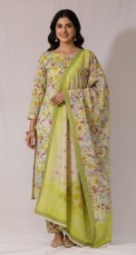 Silk Karandi - Unstitched 3pcs - D327