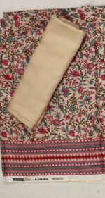 Hareem Wool - Marina Unstitched 2pcs - D7042