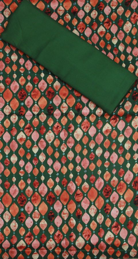 Hareem Wool - Marina Unstitched 2pcs - D7156