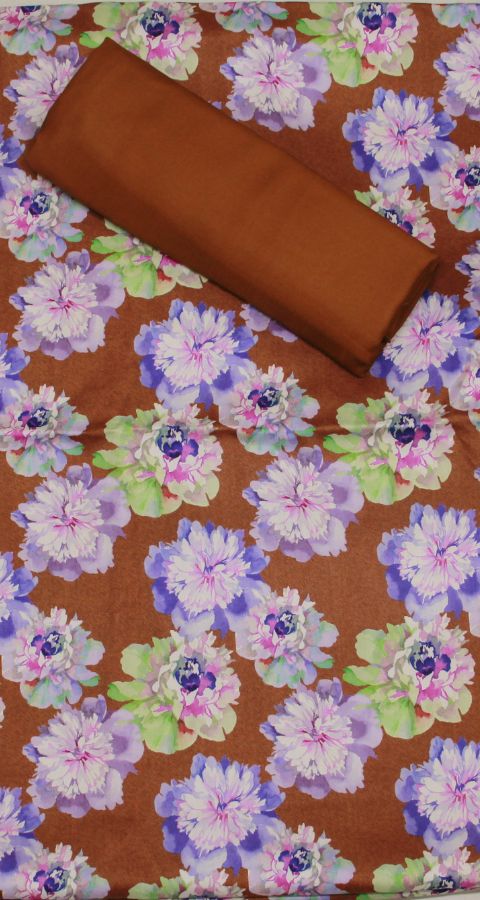 Hareem Wool - Marina Unstitched 2pcs - D7162