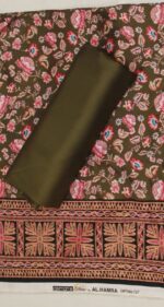 Hareem Wool - Marina Unstitched 2pcs - D7040