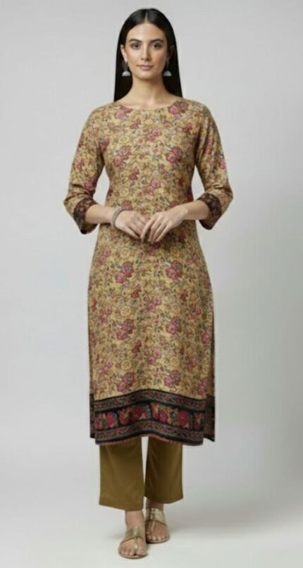 Hareem Wool - Marina Unstitched 2pcs - D7036