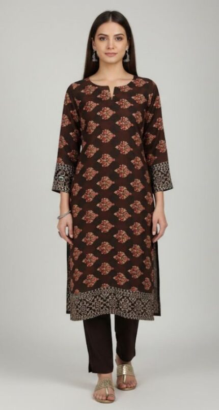 Hareem Wool - Marina Unstitched 2pcs - D7039