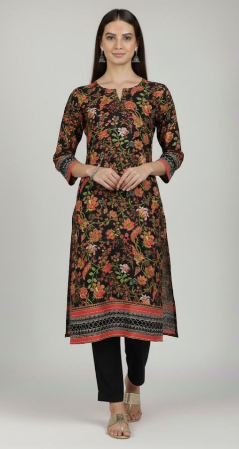 Hareem Wool - Marina Unstitched 2pcs - D7043