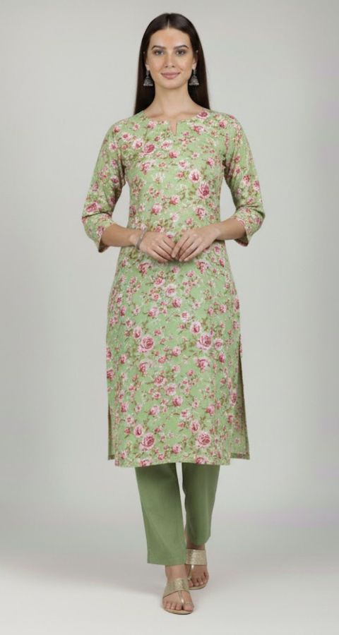 Hareem Wool - Marina Unstitched 2pcs - D7145