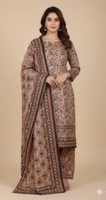 Digital Linen - Unstitched 3pcs - D8687