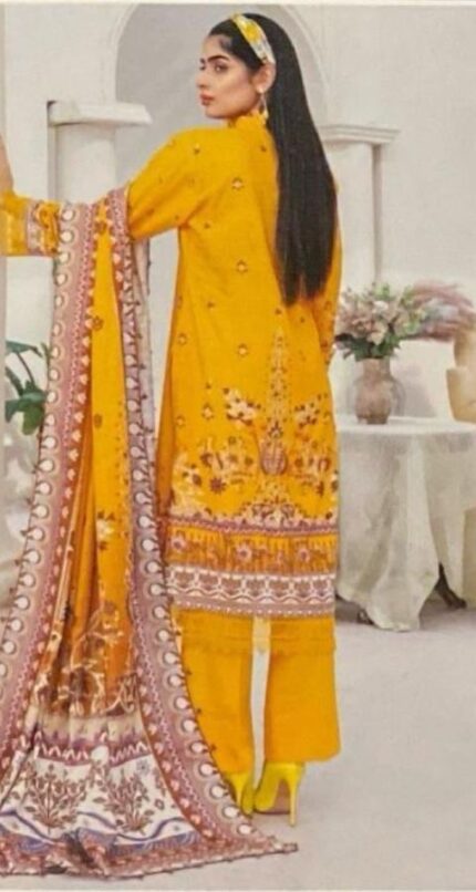 Digital Khaddar - Unstitched 3pcs - D03