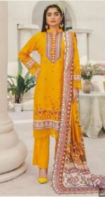 Digital Khaddar - Unstitched 3pcs - D03