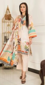 Khaddar - Unstitched 3pcs - D11