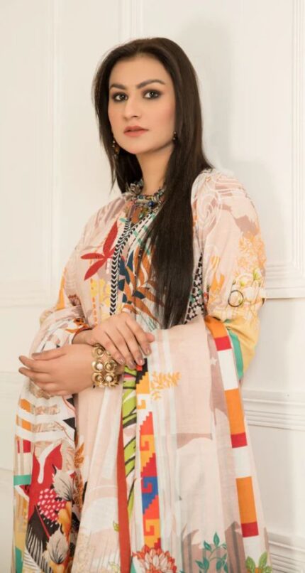 Khaddar - Unstitched 3pcs - D11