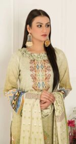Khaddar - Unstitched 3pcs - D15