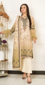 Khaddar - Unstitched 3pcs - D19