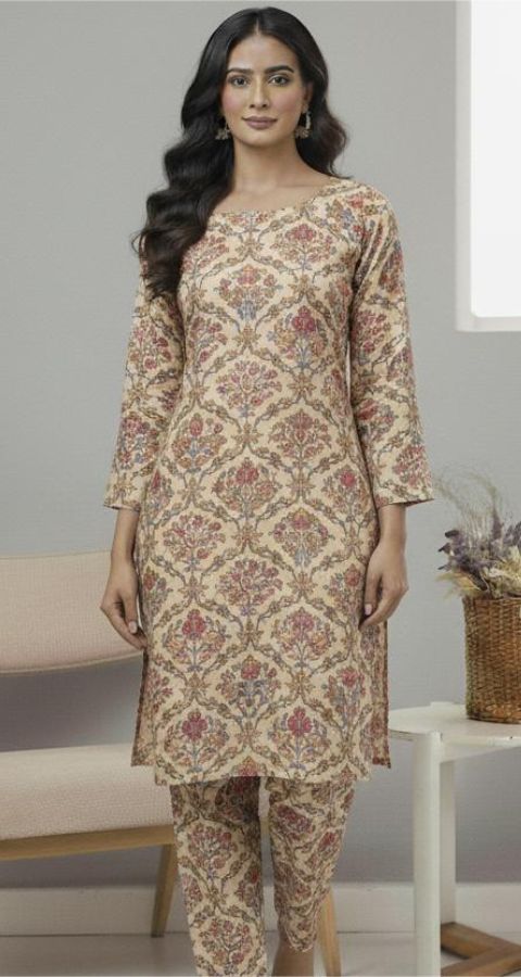 Dhanak - Unstitched 2pcs - D7