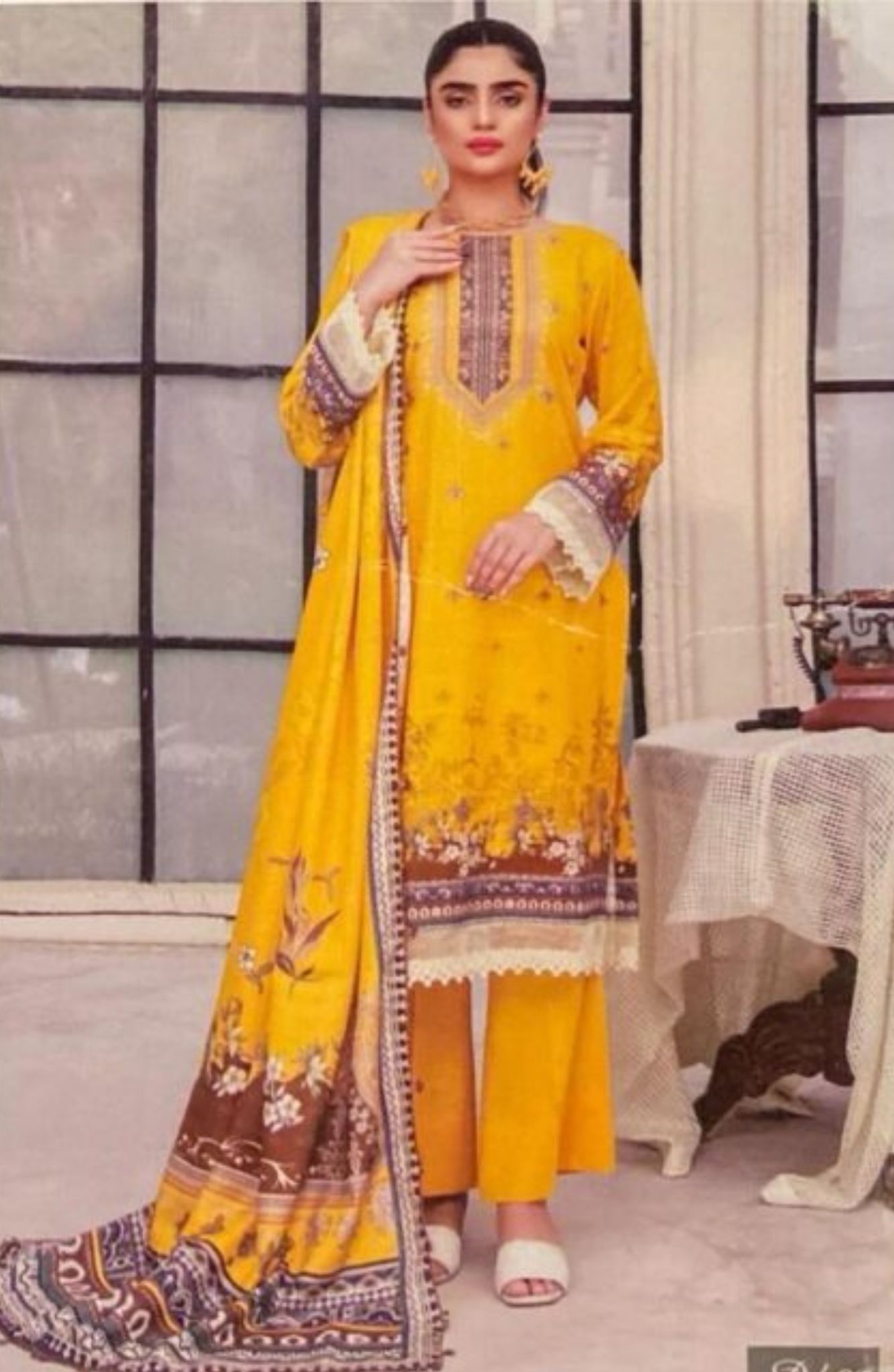 Digital Khaddar - Unstitched 3pcs -D08 Digital Khaddar - Unstitched 3pcs -D08