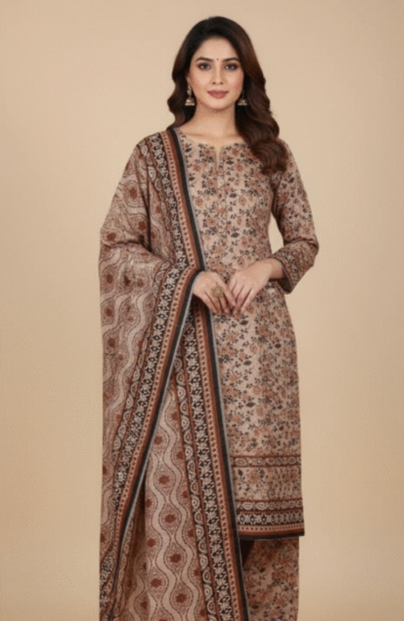 Digital Linen - Unstitched 3pcs - D8687 Digital Linen - Unstitched 3pcs - D8687