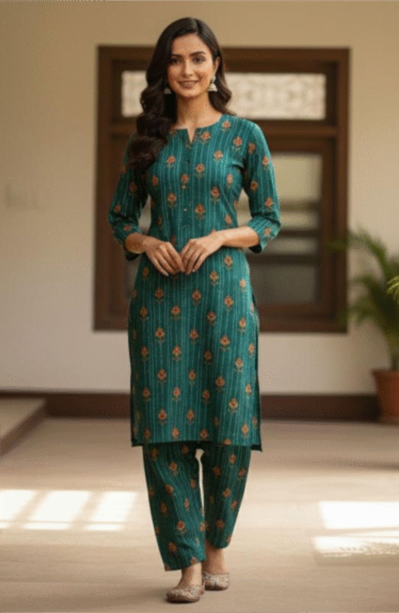 Zari Khaddar - Unstitched 2pcs - D1058 Zari Khaddar - Unstitched 2pcs - D1058