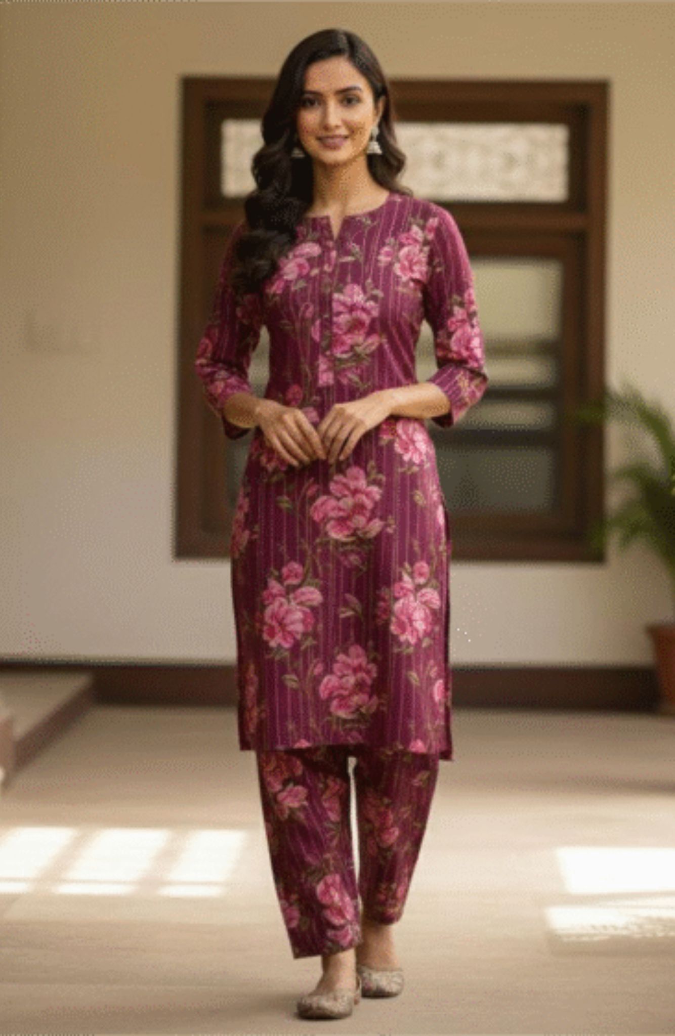 Zari Khaddar - Unstitched 2pcs - D1060 Zari Khaddar - Unstitched 2pcs - D1060