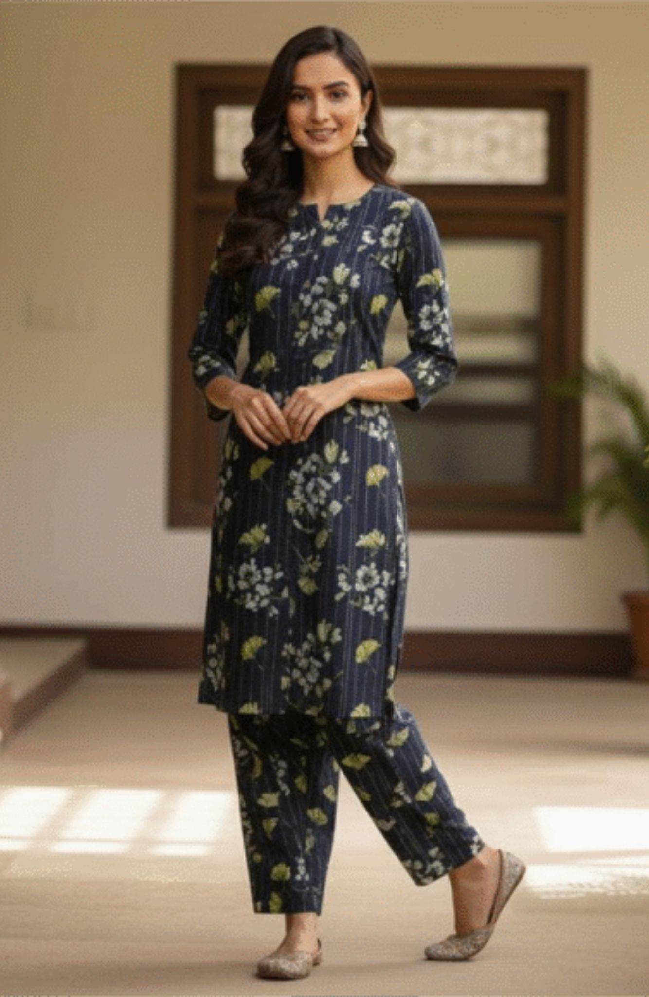 Zari Khaddar - Unstitched 2pcs - D1062 Zari Khaddar - Unstitched 2pcs - D1062