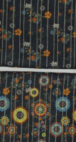 Zari Khaddar - Unstitched 2pcs - D1001