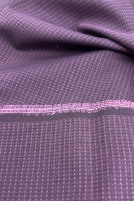 Textured pink fabric from Keen's Dynasty Indigo Classic collection.