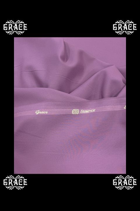 Grace Fabrics bumper in purple for baby strollers and car seats.