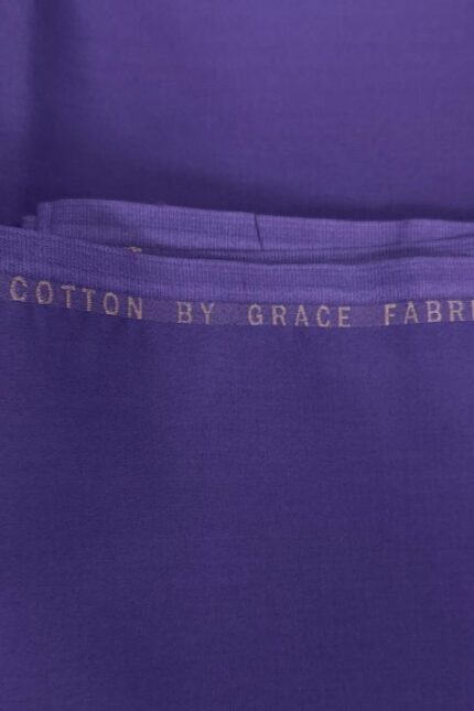 Close-up of purple Grace - Platinum Cotton shoes by Keen's with visible branding.