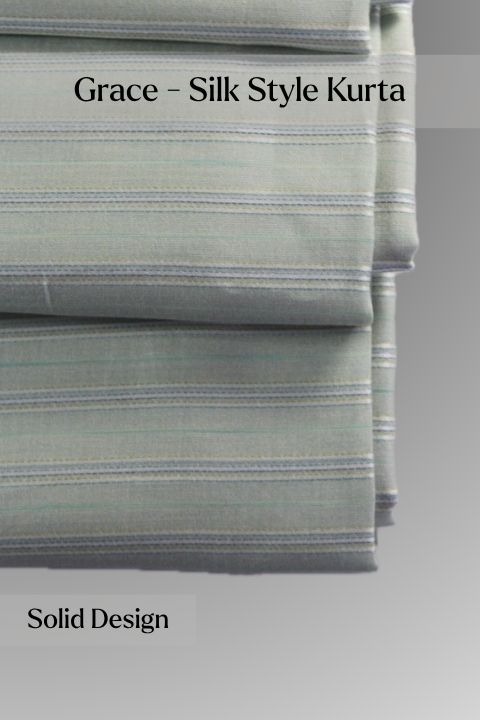 Grace - Silk Style Kurta Collection (Solid) - Image 5