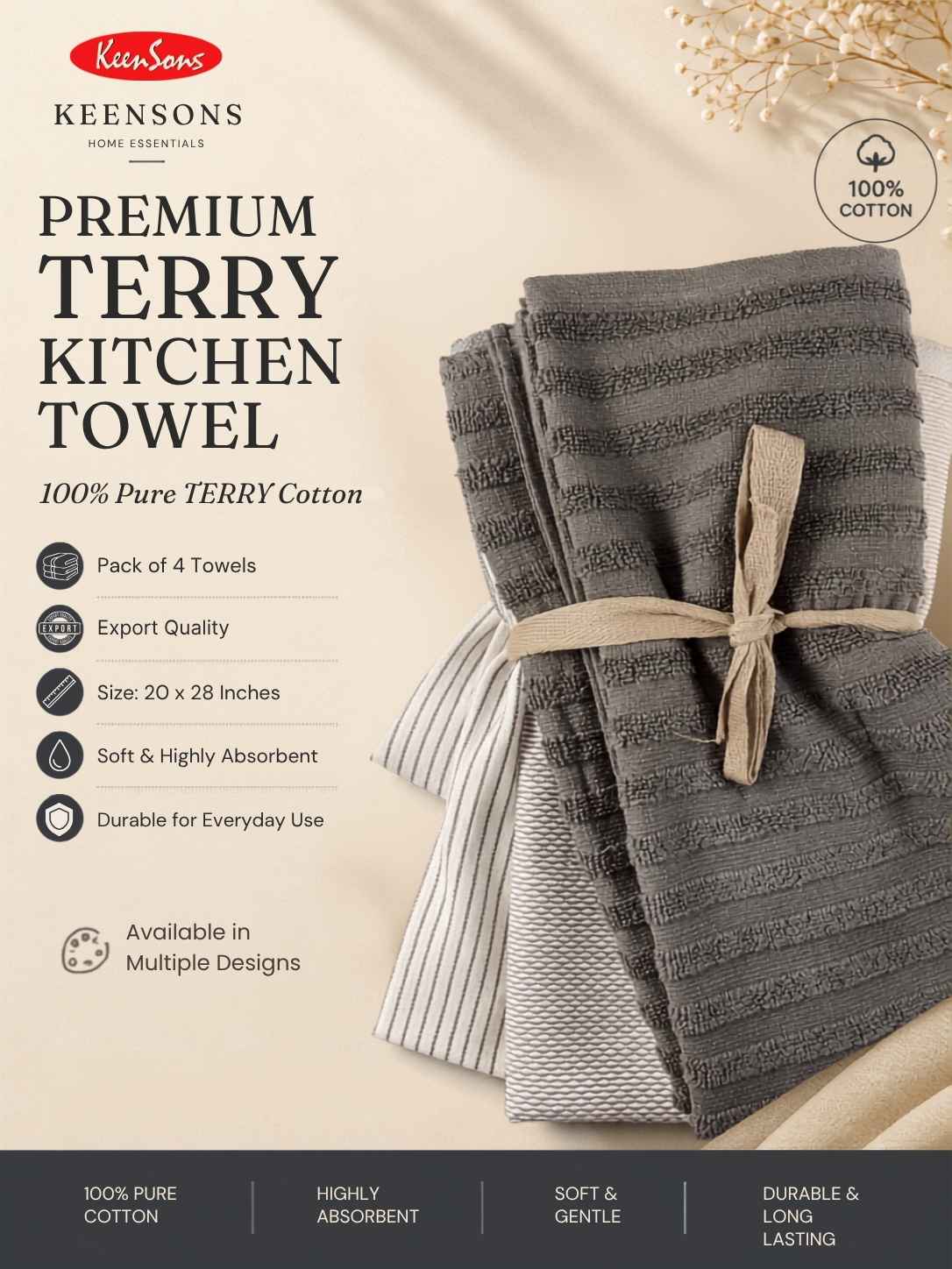 Premium terry kitchen towel - Image 10