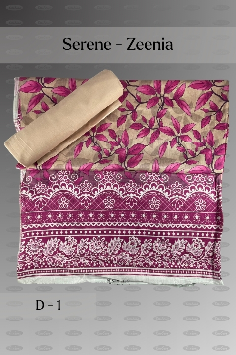 CC Lawn 2 pcs - (Serene By Zeenia)