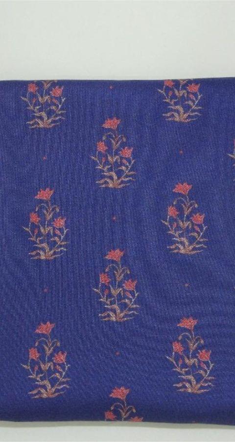 Dhanak - Unstitched 2pcs - D2A - Image 2