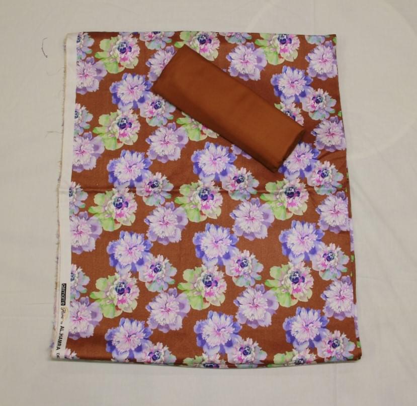 Hareem Wool - Marina Unstitched 2pcs - D7162