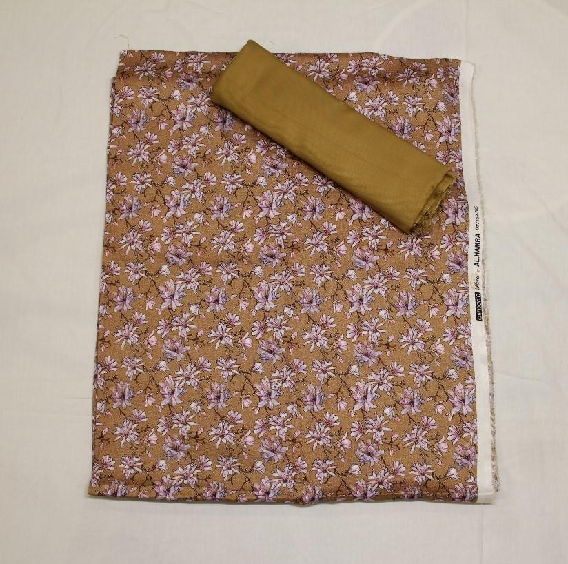 Hareem Wool - Marina Unstitched 2pcs - D7159