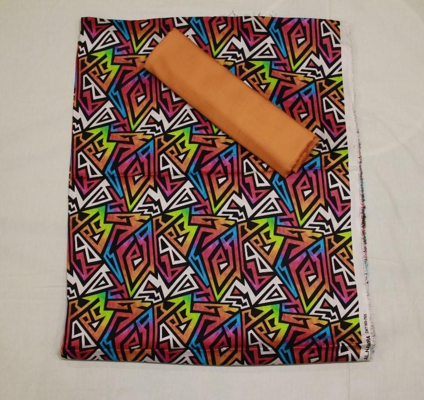 Hareem Wool - Marina Unstitched 2pcs - D7160