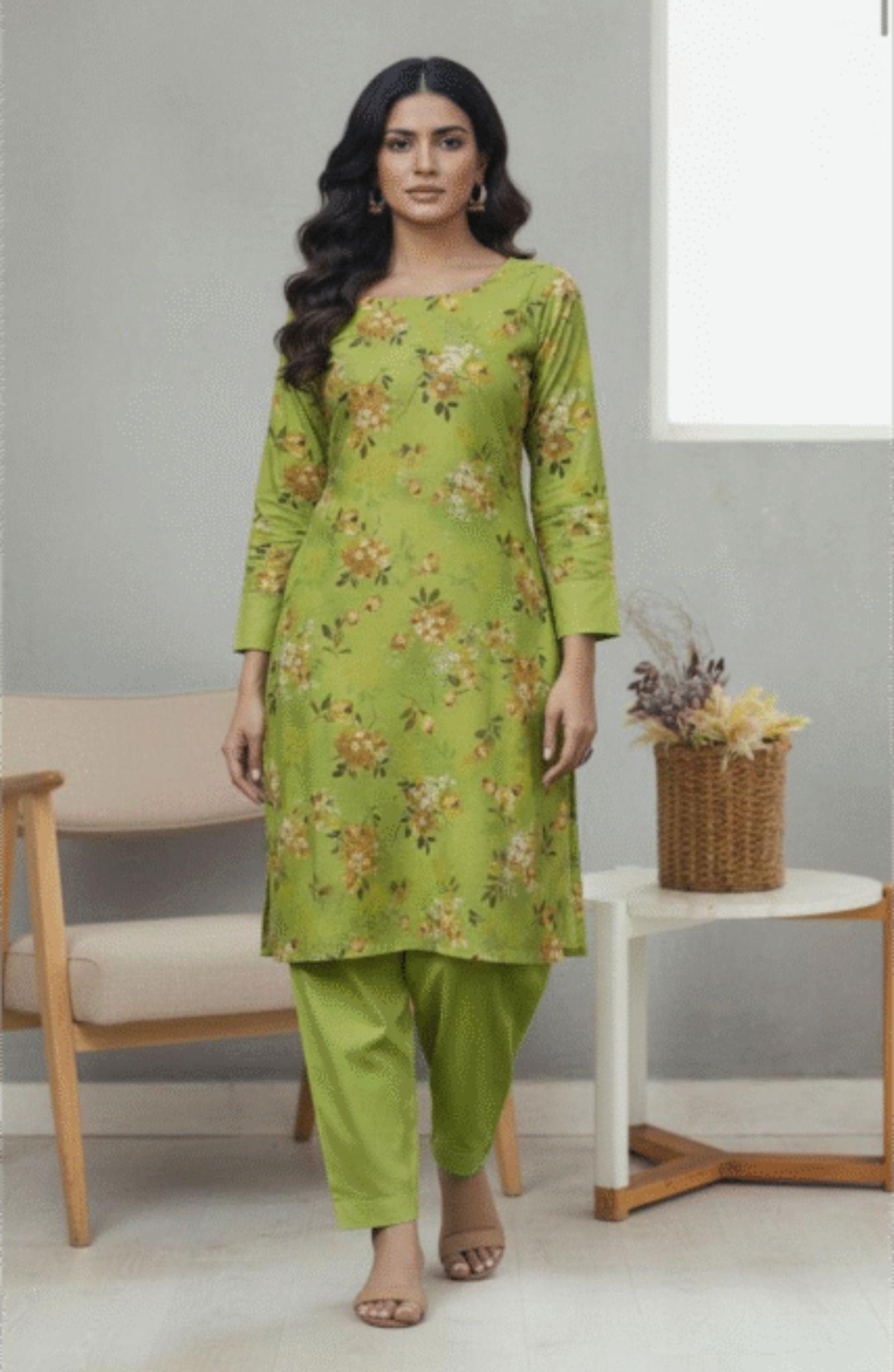 Dhanak - Unstitched 2pcs - D02 Dhanak - Unstitched 2pcs - D02