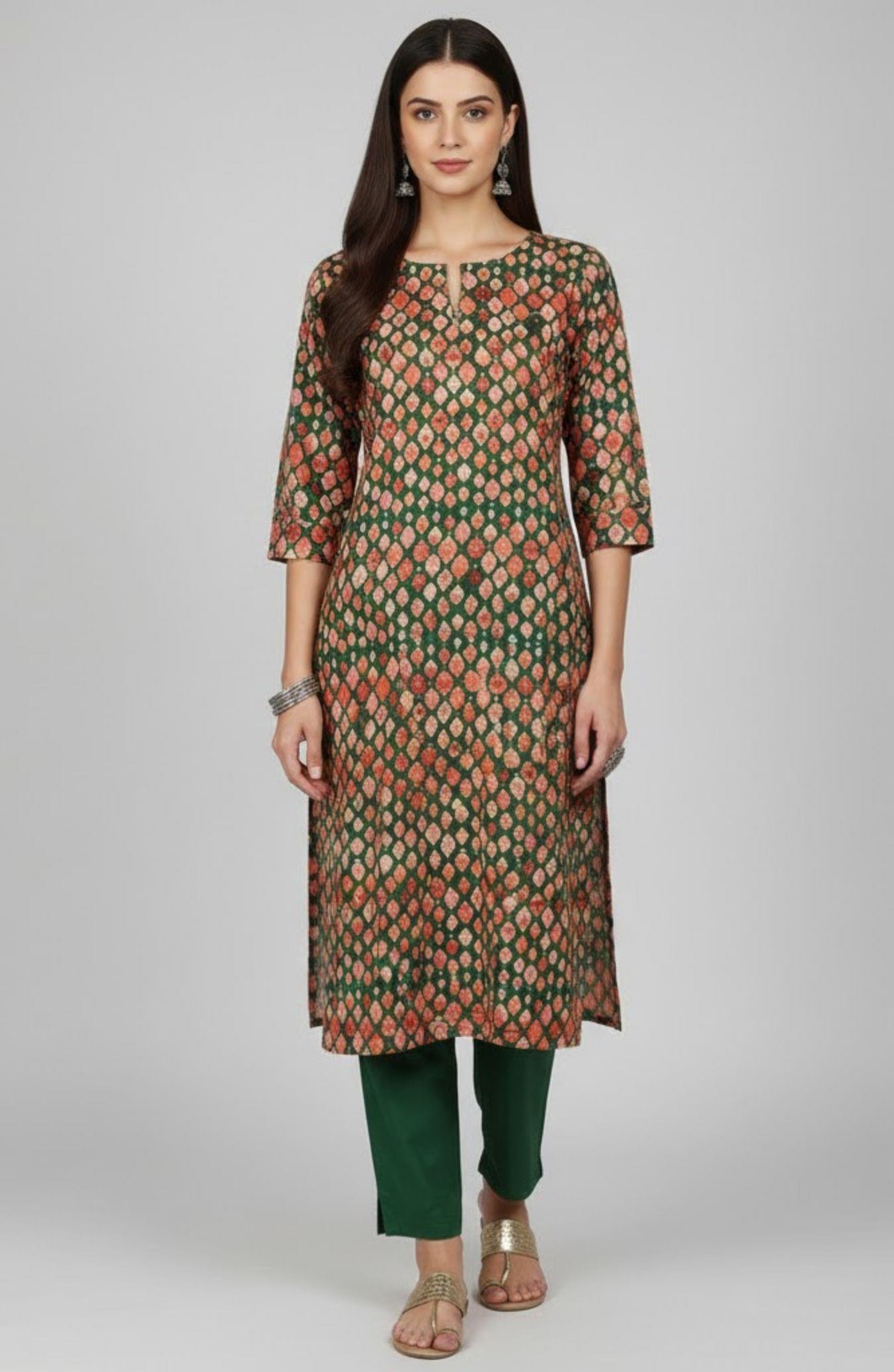 Hareem Wool - Marina Unstitched 2pcs - D7156